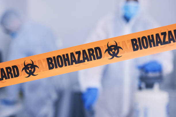 Professional Hoarding Cleanup technician working in Benedict, MD